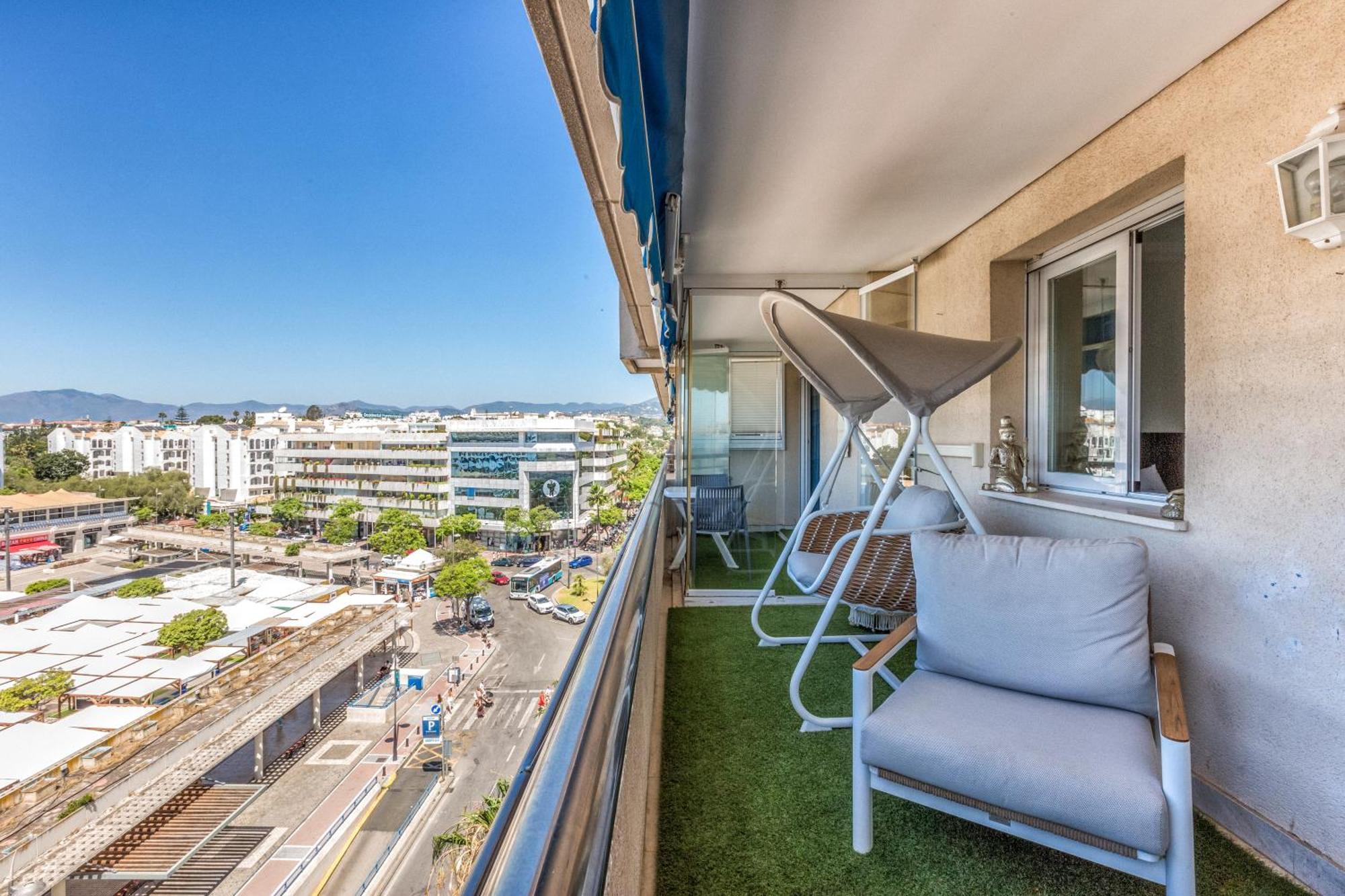 In Puerto Banus With Pool Views And Parking